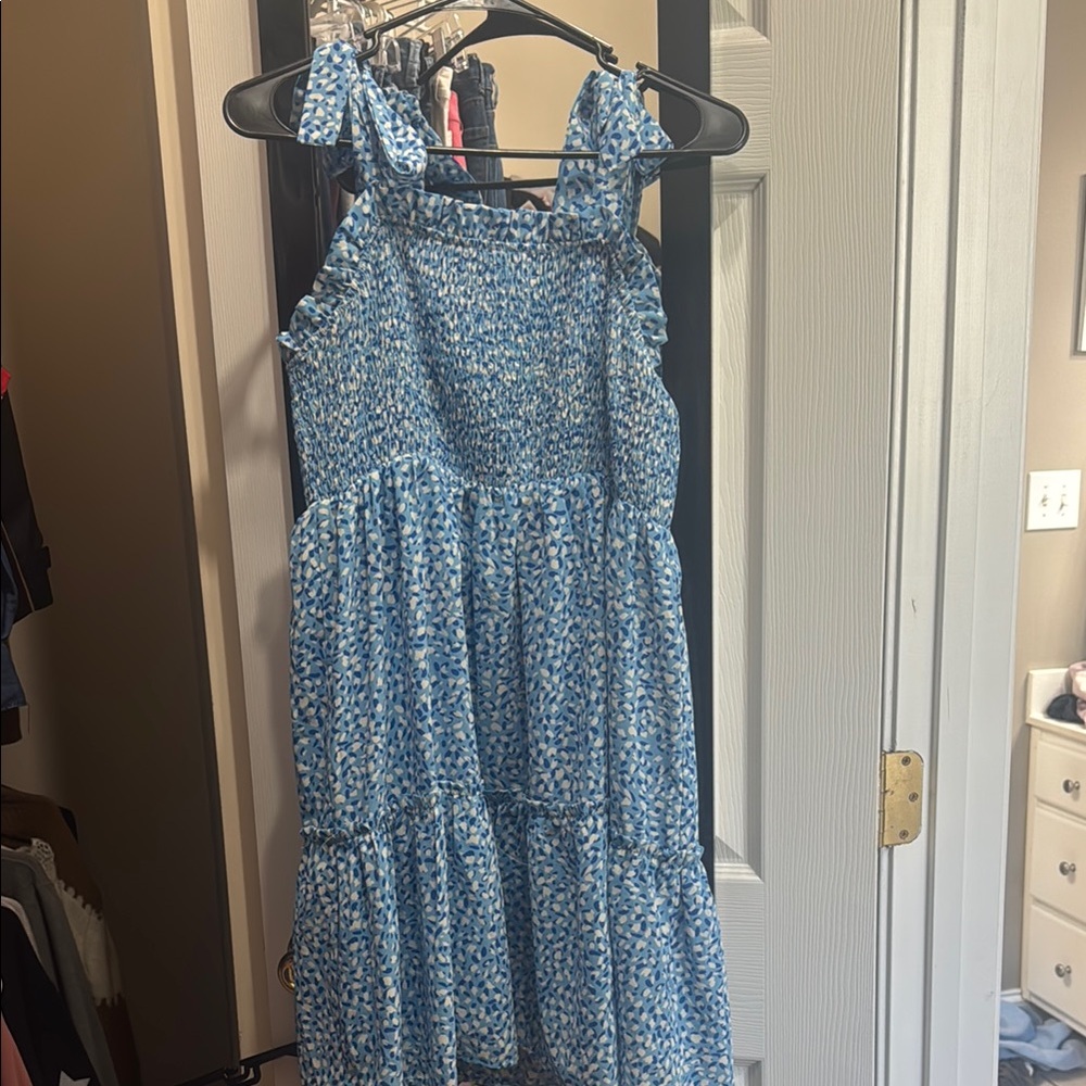 Blue boutique Patterned Dress